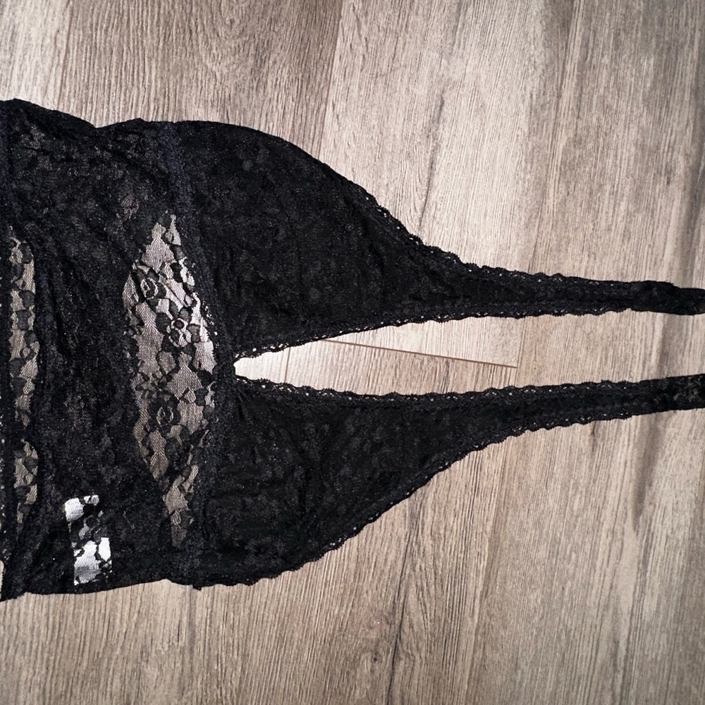 Elegant Black Lace Top